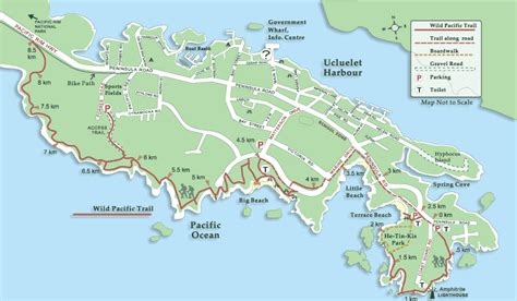 Area Map - Ucluelet Accommodations