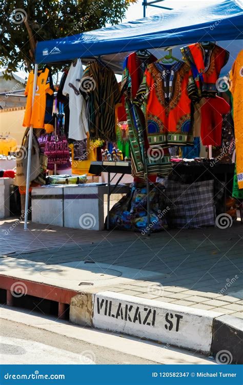 Informal Hawkers on Vilakazi Street in Soweto Editorial Photography ...