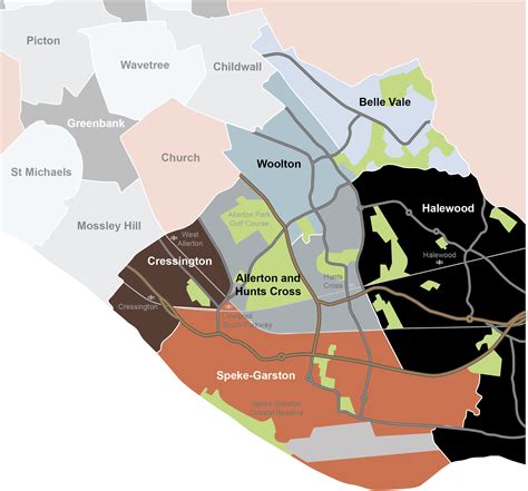 Liverpool Voting Areas Map - Matthew Clipson - Visual Designer