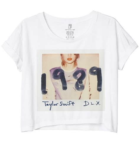 1989 Taylor Swift Crop Tee | Taylor swift merchandise, Taylor swift, Taylor swift shirts