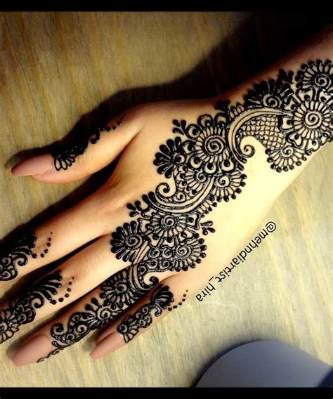 Astonishing Arabic Bail Mehndi Design - Arabic Mehndi Bail Designs - Arabic Mehndi - Crayon