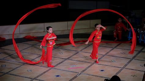 Chinese Ribbon Dance at Concordian International School - YouTube