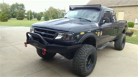 Elite Ford Ranger Modular Plain Front Winch Bumper 1993-1997 - Affordable Offroad