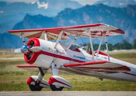 Photos of Boeing Stearman Biplane at Rocky Mountain Airshow