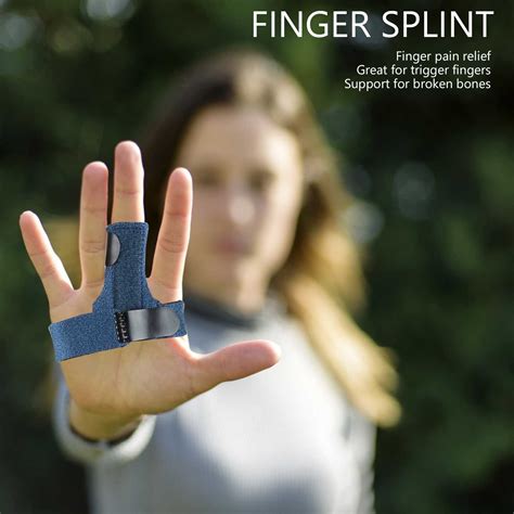 Professional Trigger Finger Splint Ring Pinky Trigger Finger Splints For Arthritis Pain Tendon ...