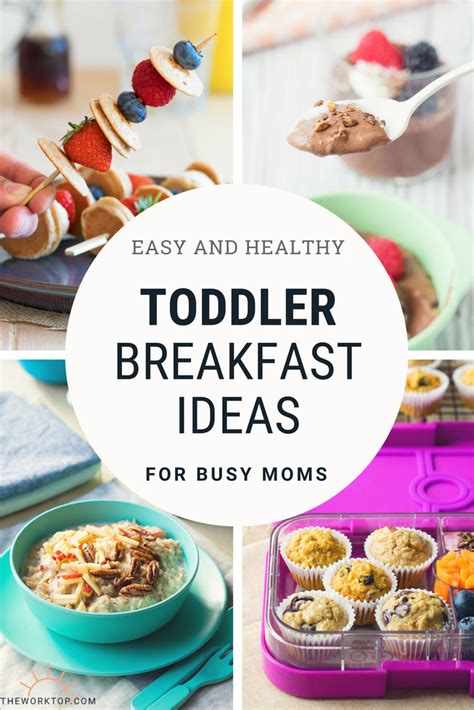 Toddler Breakfast Ideas - 20+ Easy Healthy Recipes | The Worktop