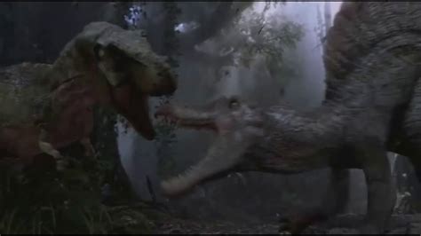 Jurassic Park 3 Tyrannosaurus Rex Vs Spinosaurus