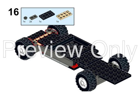 LEGO MOC (x) - MOC - Remake Fire Truck - LEGO SET 60231 by vchianea | Rebrickable - Build with LEGO