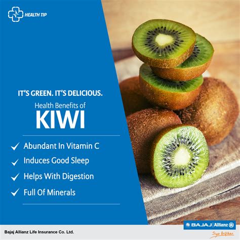 Stay healthy with Kiwi. #HealthTips | Kiwi health benefits, Health tips, How to stay healthy