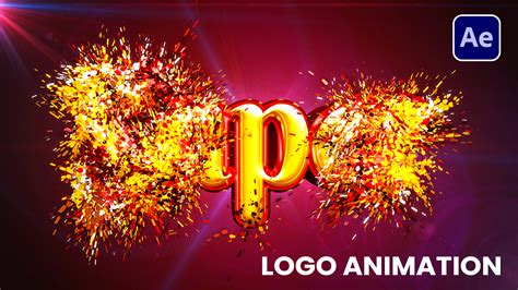 After Effects Tutorial | Particles Logo & Text Animation | After Effects Logo Templates Free ...