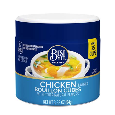 Chicken Bouillon Cubes - Best Yet Brand