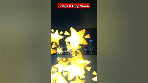Longest City name in the world 😯||#shorts #factsintamil - YouTube