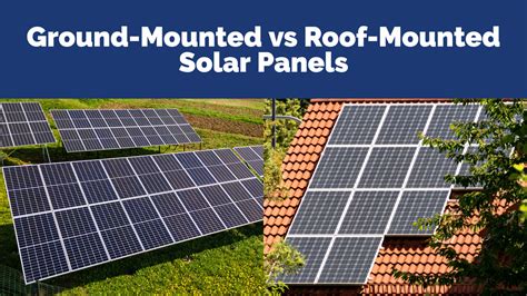 Ground-Mounted vs Roof-Mounted Solar Panels - BD Electrical Services