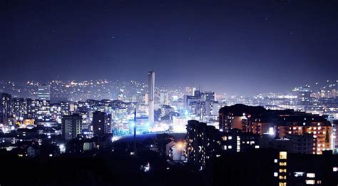 Look at the beautiful city of Prishtina at night : r/Prishtina