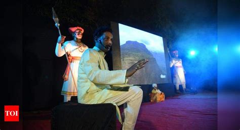 Time travel: Mono-act attempts a dialogue with Shivaji’s forts | Nagpur News - Times of India