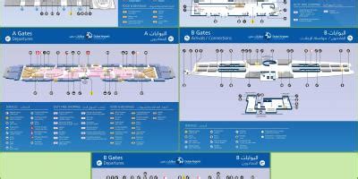 Dubai airport terminal 3 map - Dubai international airport terminal 3 ...