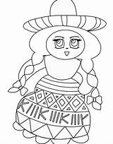 Birthday Printable  Fiesta Mexican Coloring Pages sketch template