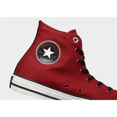 Converse Canvas All Star High Se in Red/Black (Red) for Men - Lyst