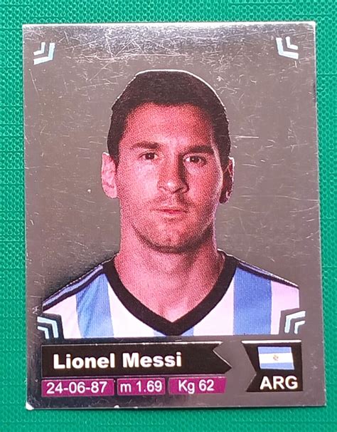 2022 SC Qatar World Cup FIFA #119 LIONEL MESSI Argentina Soccer Team Sticker • $14.99 | Lionel ...