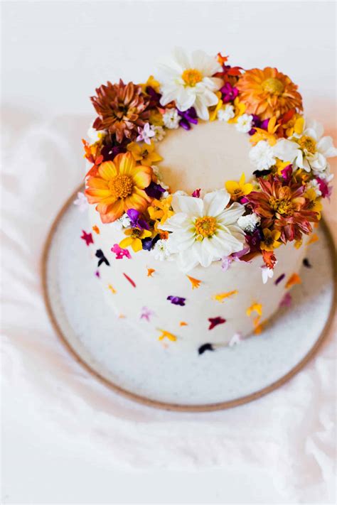 Tips for Using Edible Flowers on Cake - A Beautiful Mess