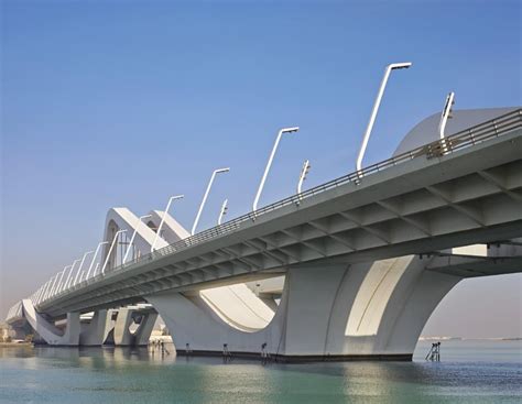 Sheikh Zayed Bridge Construction Architecture by Zaha Hadid