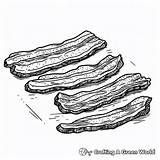 Bacon Coloring Pages  Free & Printable sketch template