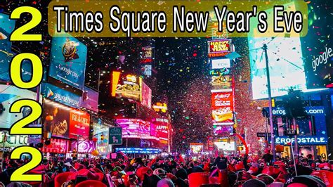 Times Square New Year’s Eve 2022 | Times Square New Year’s Countdown New York - YouTube