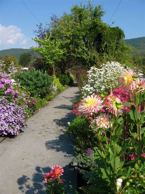 Bridge of Flowers in Shelburne Falls Massachusetts