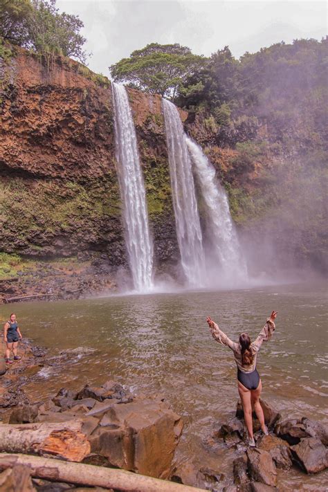 Things to do in Kauai I Wailua Falls Kauai I Kauai waterfalls Hawaii ...