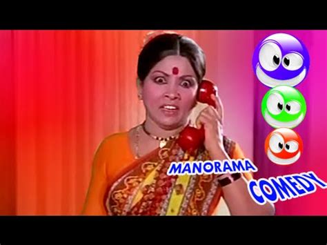 Manorama Comedy Scenes | Tamil Comedy Scenes | Avan Aval Adhu Tamil ...