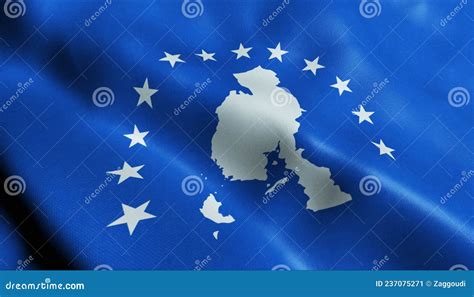 3D Waving Panama Province Flag of Veraguas Closeup View Stock ...