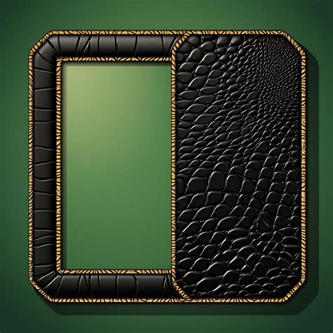 Premium AI Image | Alligator Skin Frame Bold and Extravagant Color ...