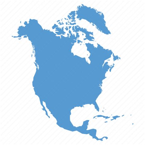 America, american, continent, location, map, navigation, north icon