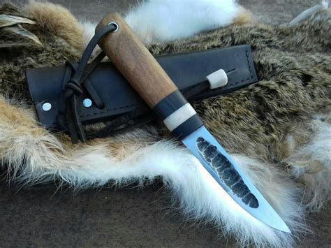 YAKUT Knife With Sheath Yakutian Knife Hand Forged Knife - Etsy