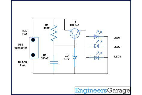 Usb Charger Circuit Diagram