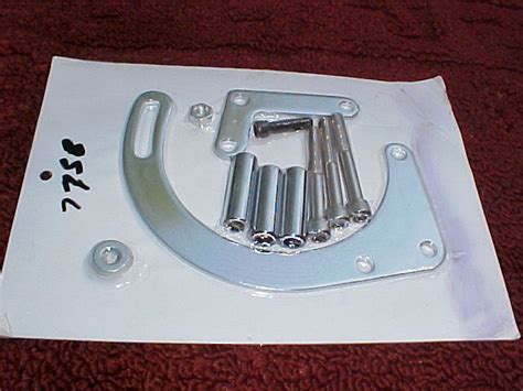 CHROME SBC,SWP low mount-alternator brackets,rat rod,283/350,LMSBC1 | eBay