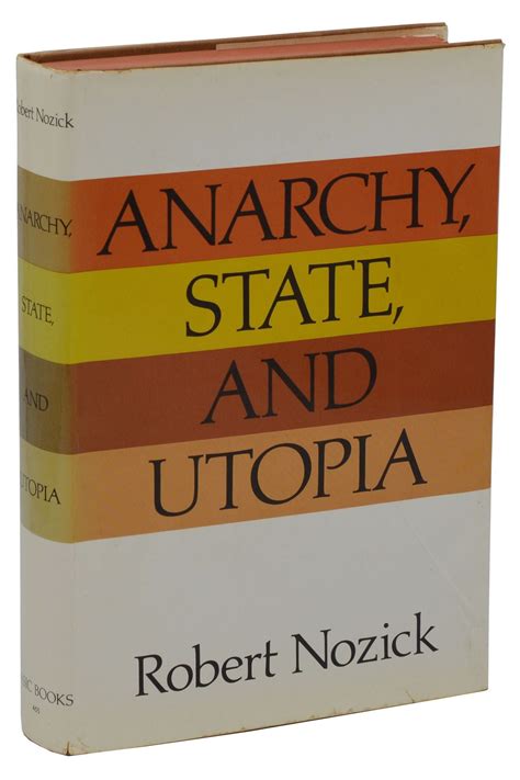 Anarchy, State and Utopia | Robert Nozick | First Edition