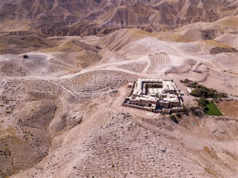 Nabi Musa, Prophet Moses Burial Site in Judean Desert, Stock Image - Image of desert, muslim ...