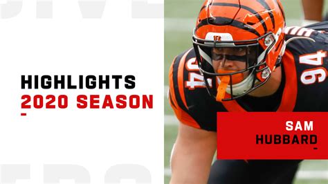 Cincinnati Bengals defensive end Sam Hubbard highlights | 2020 season