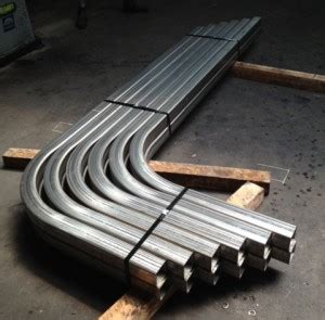 Stainless Steel Tube Bending | Rotary Square Tube Bending | The Chicago Curve