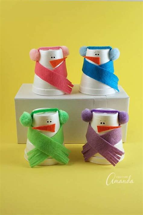 7 Fun Snowman Crafts To Do With Your Kids