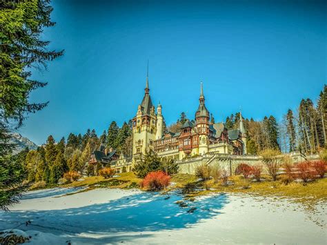 Peles Castle, Former Home Of The Romanian Royal Family