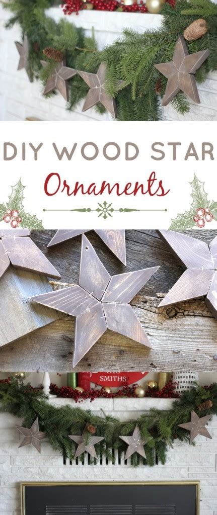 DIY Wood Stars – HAWTHORNE AND MAIN