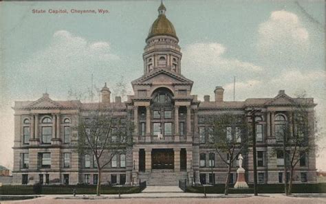 State Capitol, Cheyenne, Wyo Wyoming Postcard