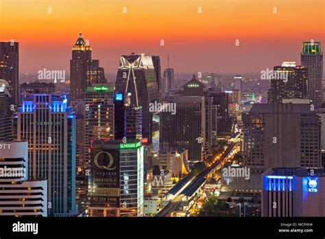 Bangkok skyline, Thailand Stock Photo - Alamy