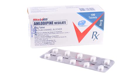 Heart Conditions | RM AMLODIPINE BESILATE 5 MG TAB | RiteMED