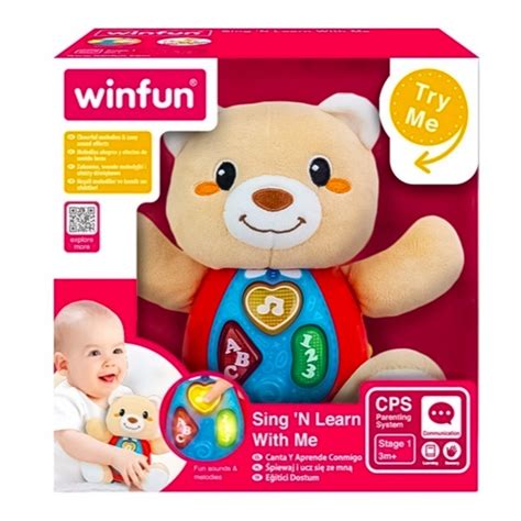 Winfun Sing 'N Learn With Me - Bear | Bella donna Store