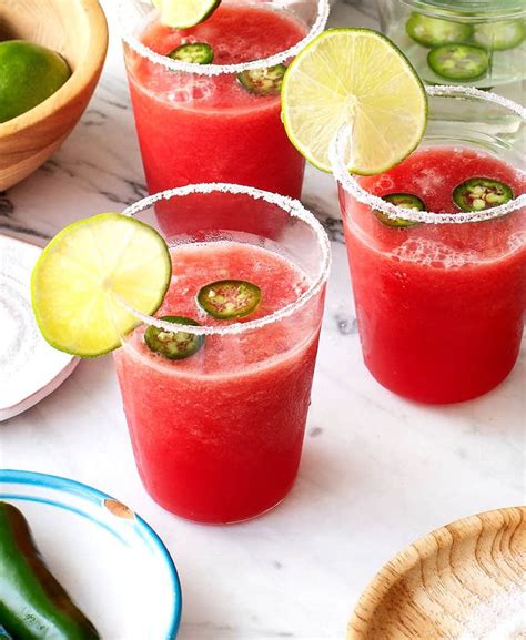 Watermelon Margarita Recipe - Love and Lemons