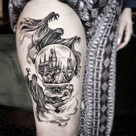 tatuaje castillo dementores Trendy Tattoos, Popular Tattoos, New Tattoos, Body Art Tattoos ...