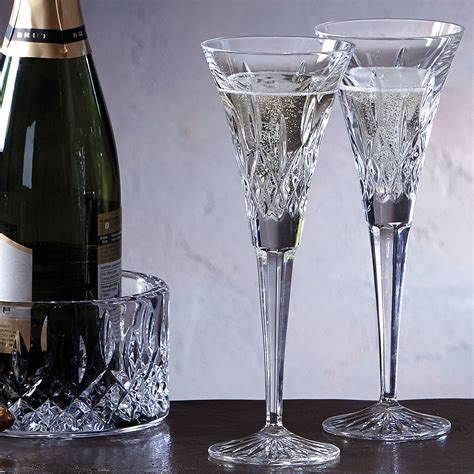 Waterford Crystal Lismore Classic Toasting Flutes, Pair | Crystal Classics